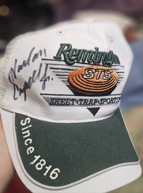 Autographed Remmingron STS Trap Shooter Cap